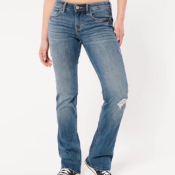 Hollister Low-Rise Bootcut - Picture 2 of 8